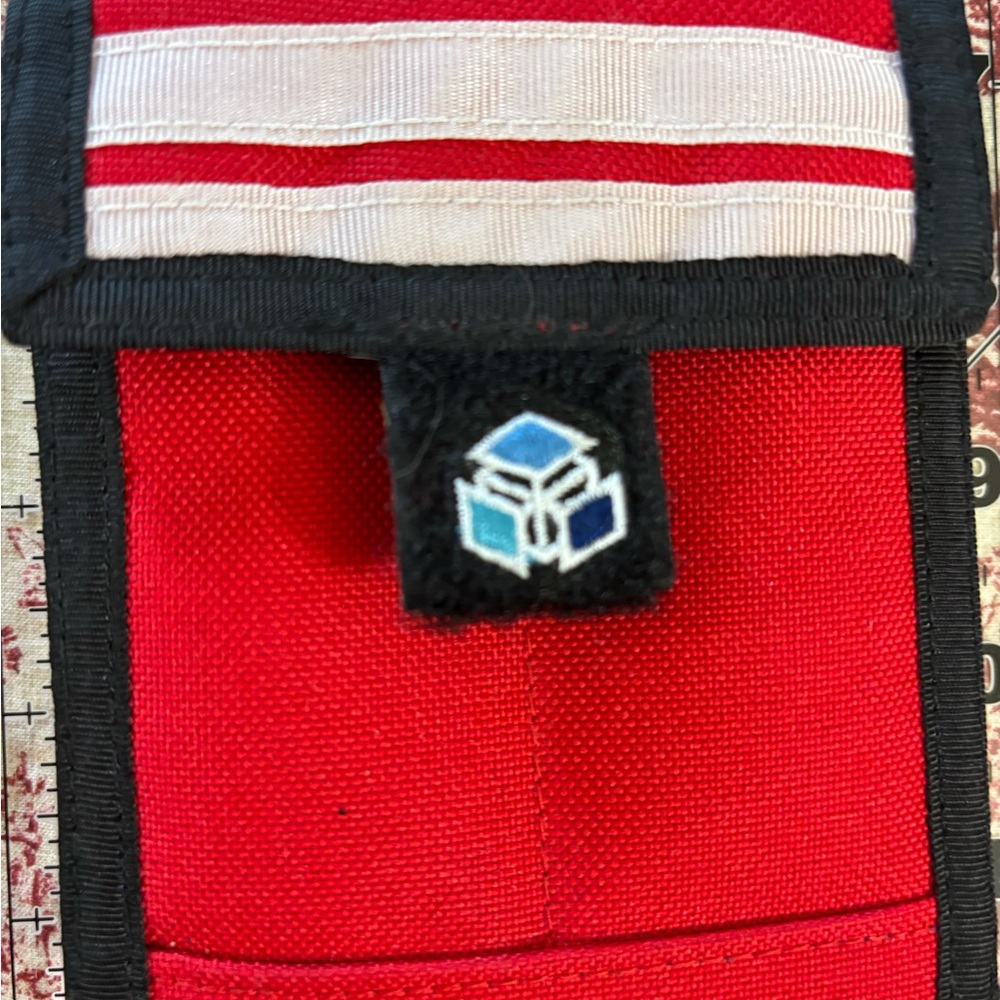 Red Canvas Wallet
